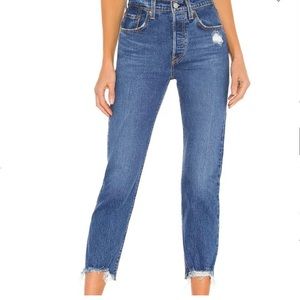 Levi's 501 Crop - 26 x 28        (#80)